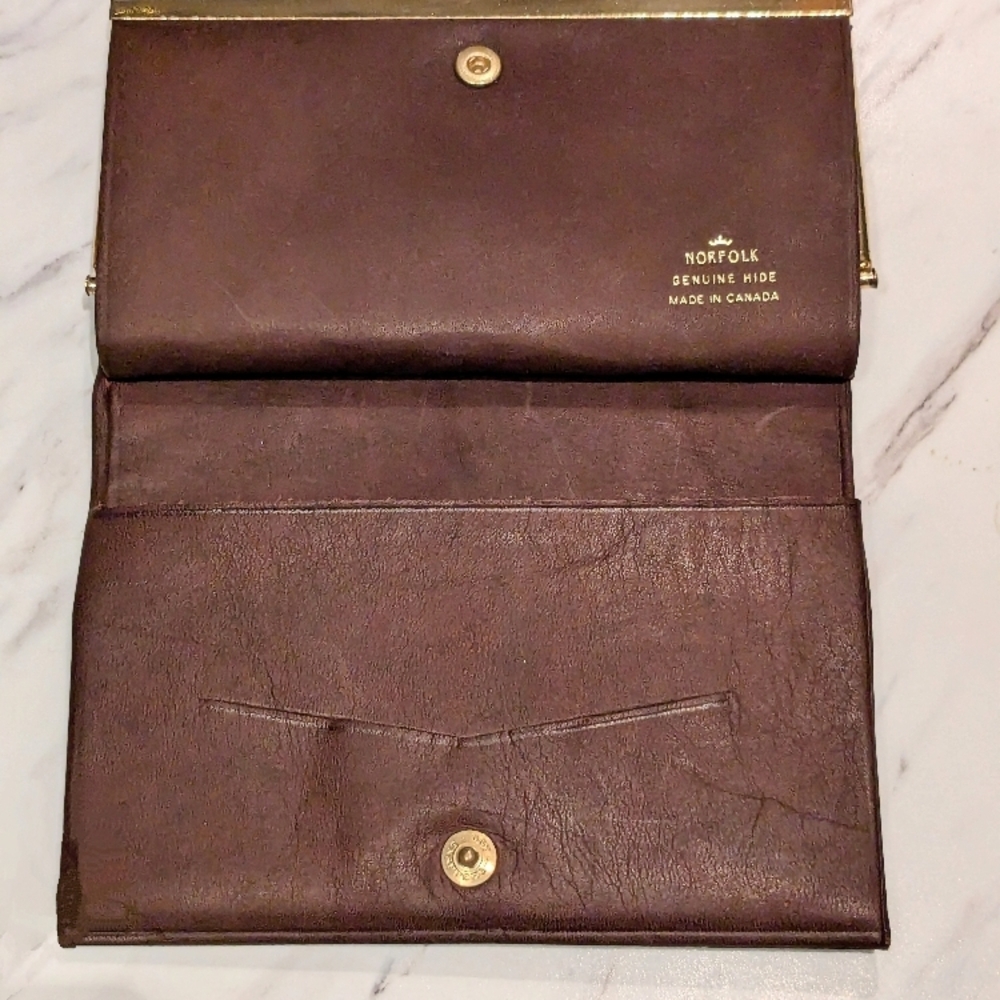 Norfolk Genuine Hide Brown Wallet